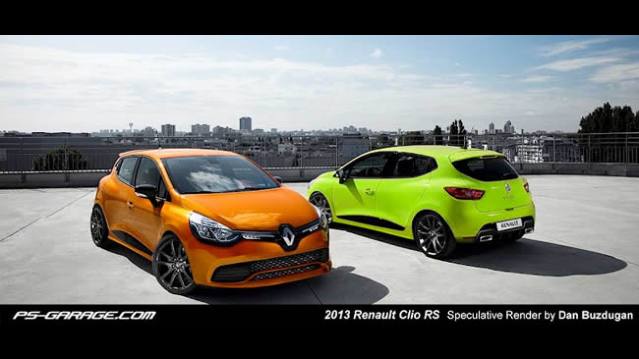 Projeções: Como será o Novo Renault Clio RS 2013