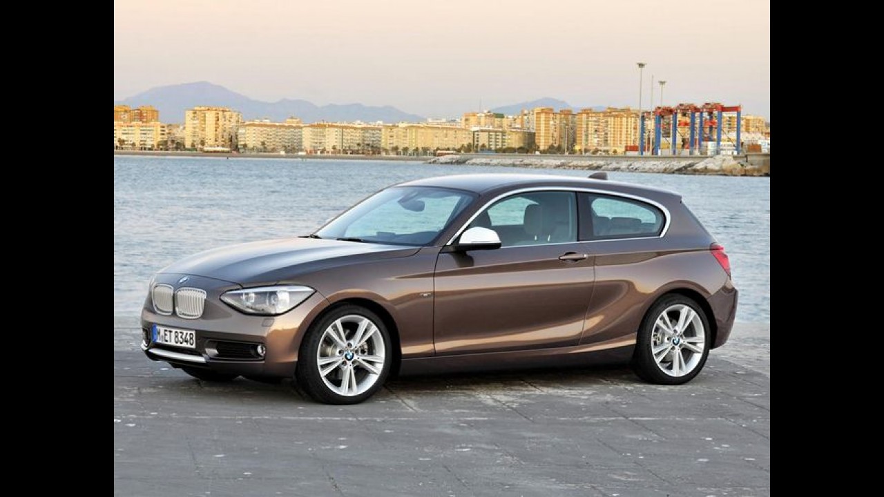 BMW Série 1 versão duas portas tem as primeiras imagens reveladas