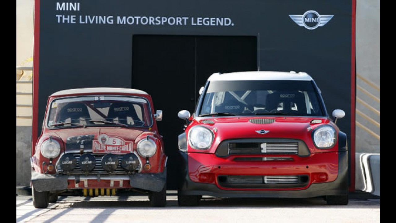 MINI Countryman WRC que vai disputar o Rally de Monte Carlo é apresentado