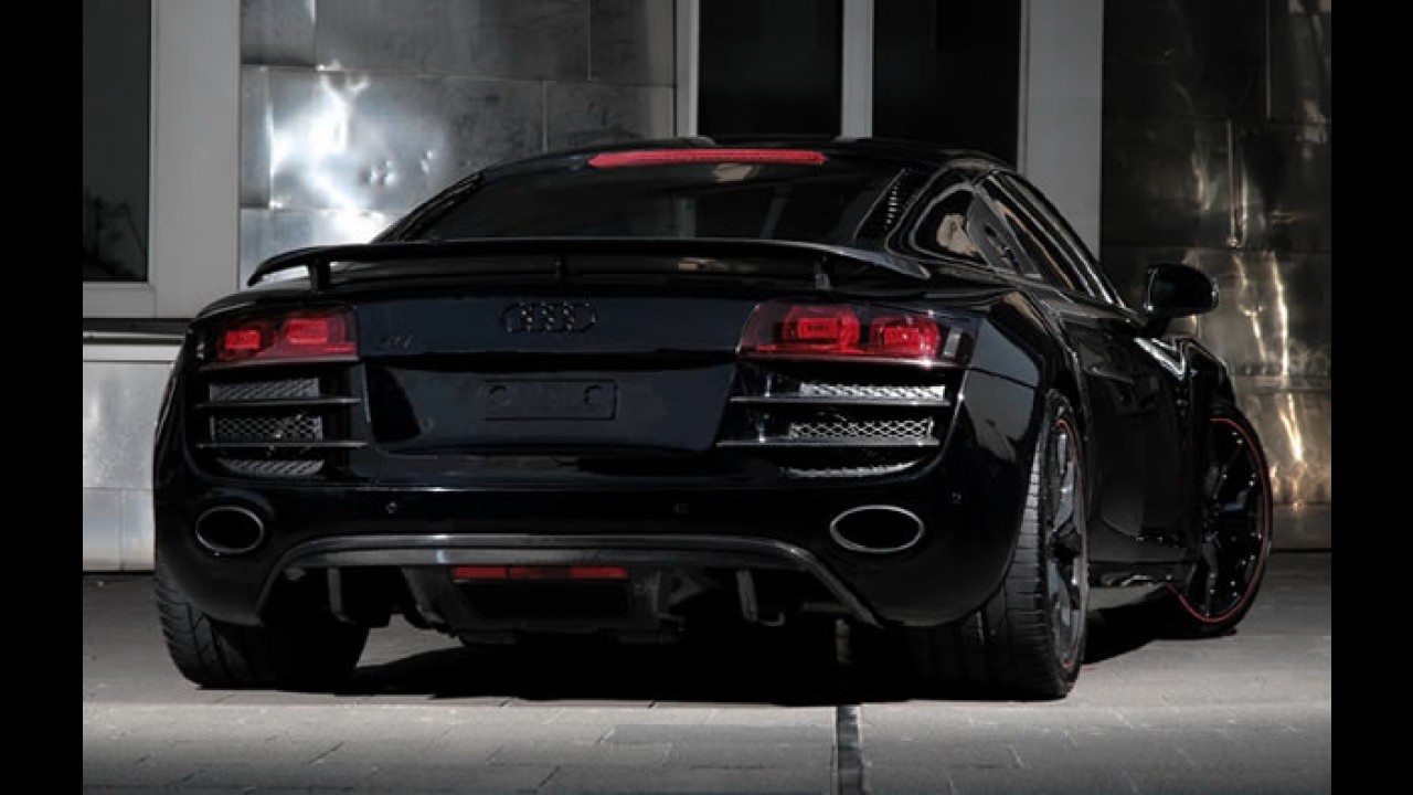 Mais agressivo e potente: Audi R8 Hyper Black