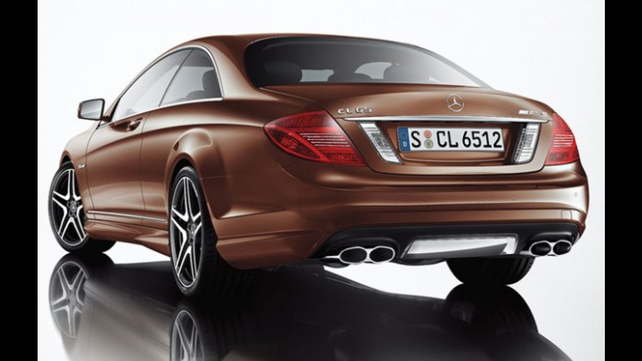 Imagens do novo Mercedes CL AMG vazam na internet