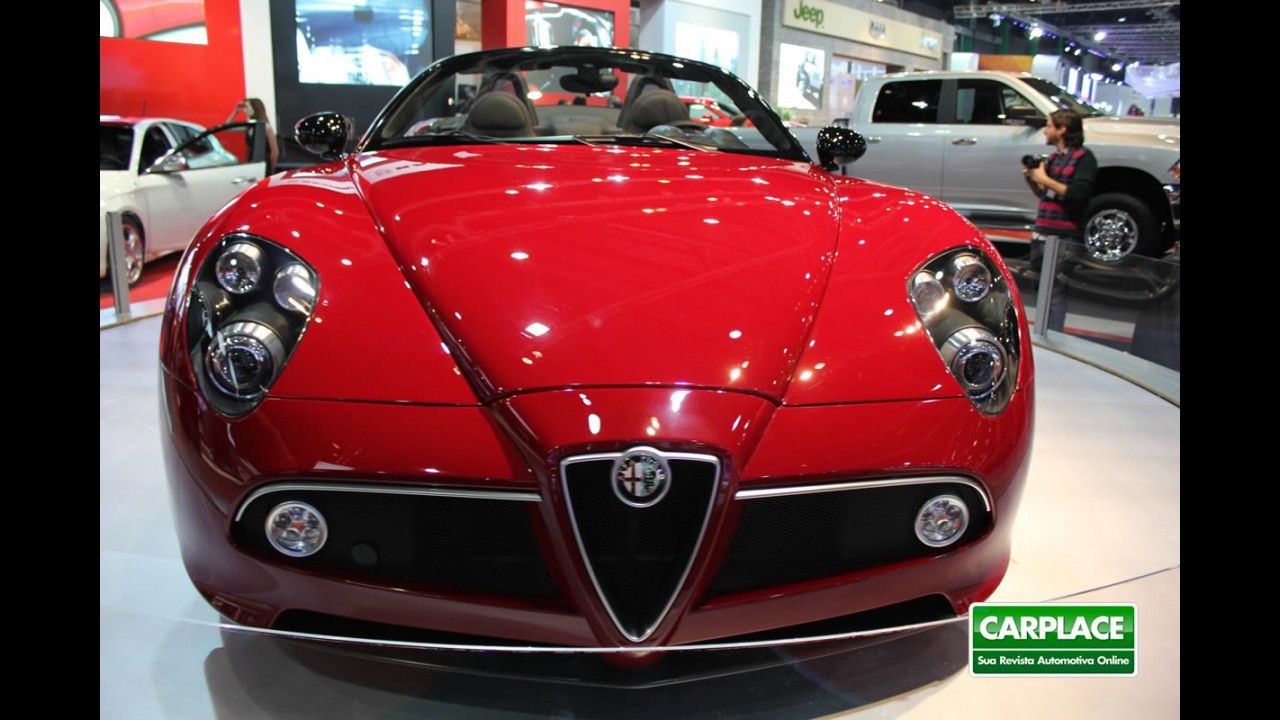 Salão de Buenos Aires: Alfa Romeo 8C Spider