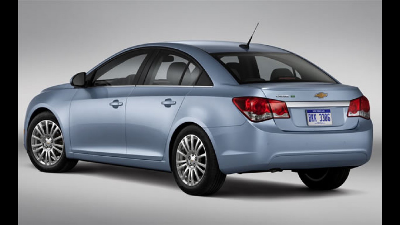 Chevrolet apresentará o novo Cruze ECO no Salão de Nova York - Consumo é de 17km/l