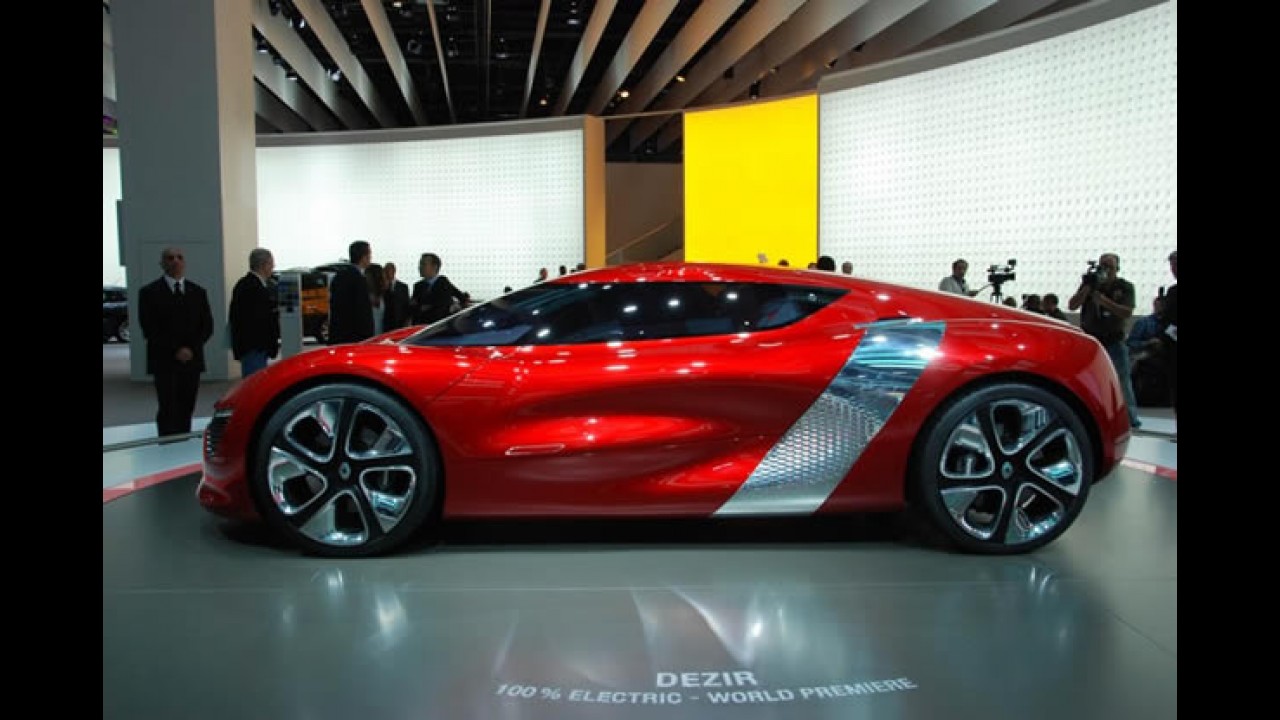 Fotos do Renault Dezir Concept no Salão de Paris