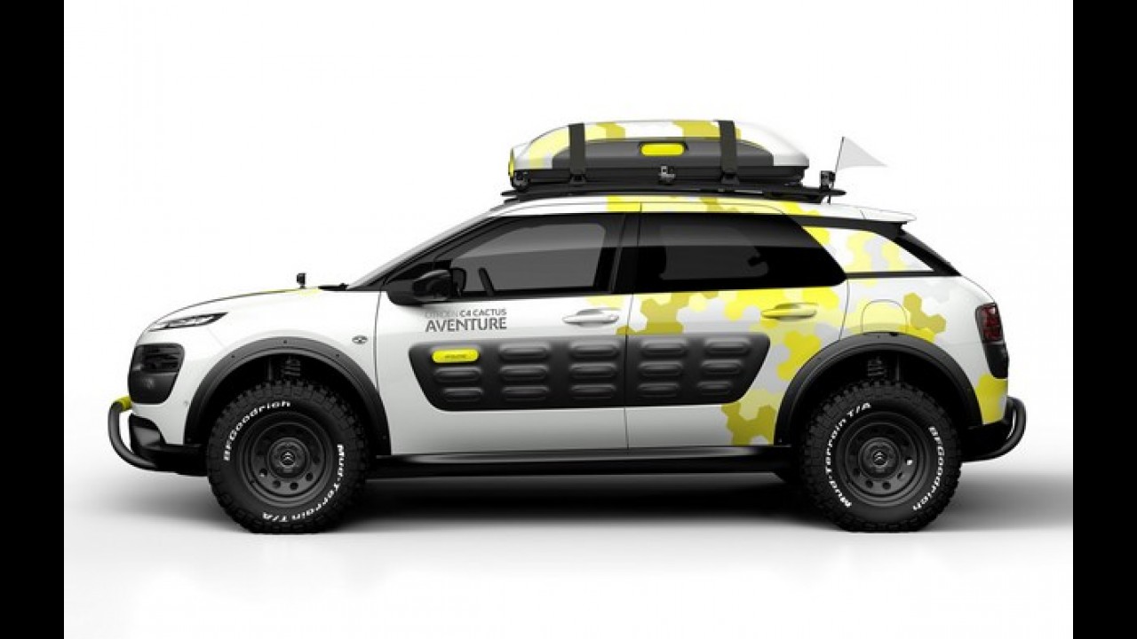 Citroën C4 Cactus Adventure é a futura opção off-road que estará em Genebra