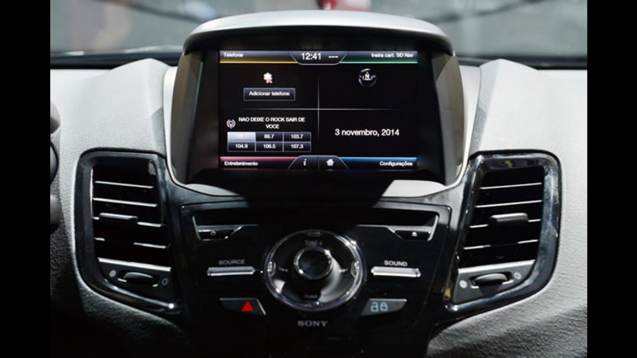 New Fiesta Sedan ganha versão com teto solar e central SYNC com GPS