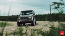 Mercedes Classe G 3 portes sur roues Vossen