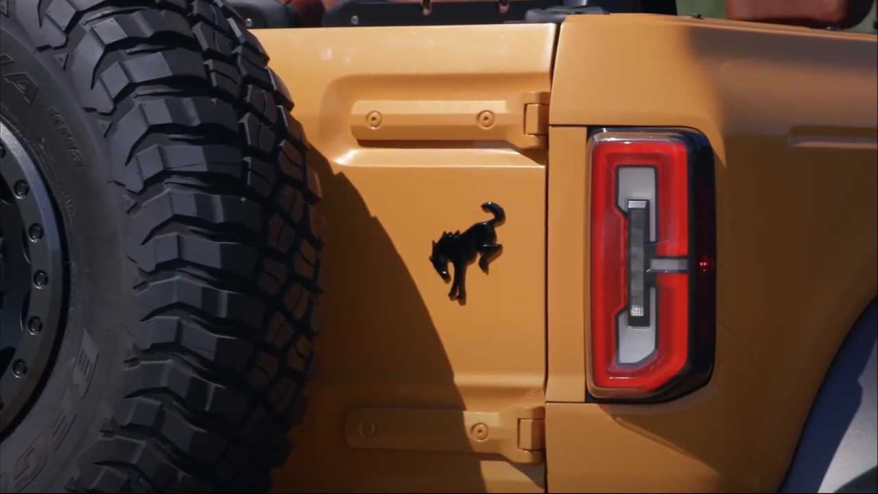 2021 Ford Bronco taillight