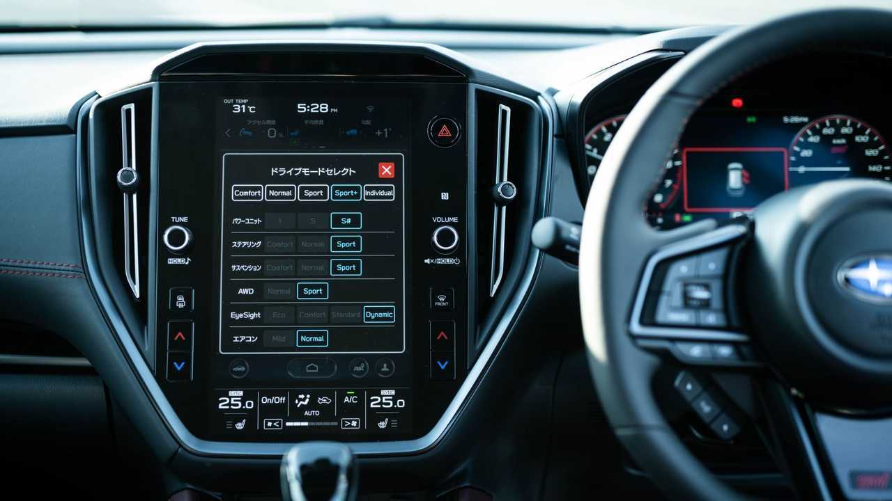 2021 Subaru Levorg versione di produzione