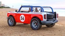 Ford Bronco Rod Hall Race Truck Rendering Rear Three Quarters