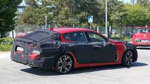 2021 Kia Stinger GT facelift spy photo