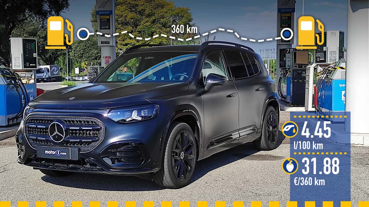 Mercedes GLB mild hybrid (2026), la prova dei consumi reali