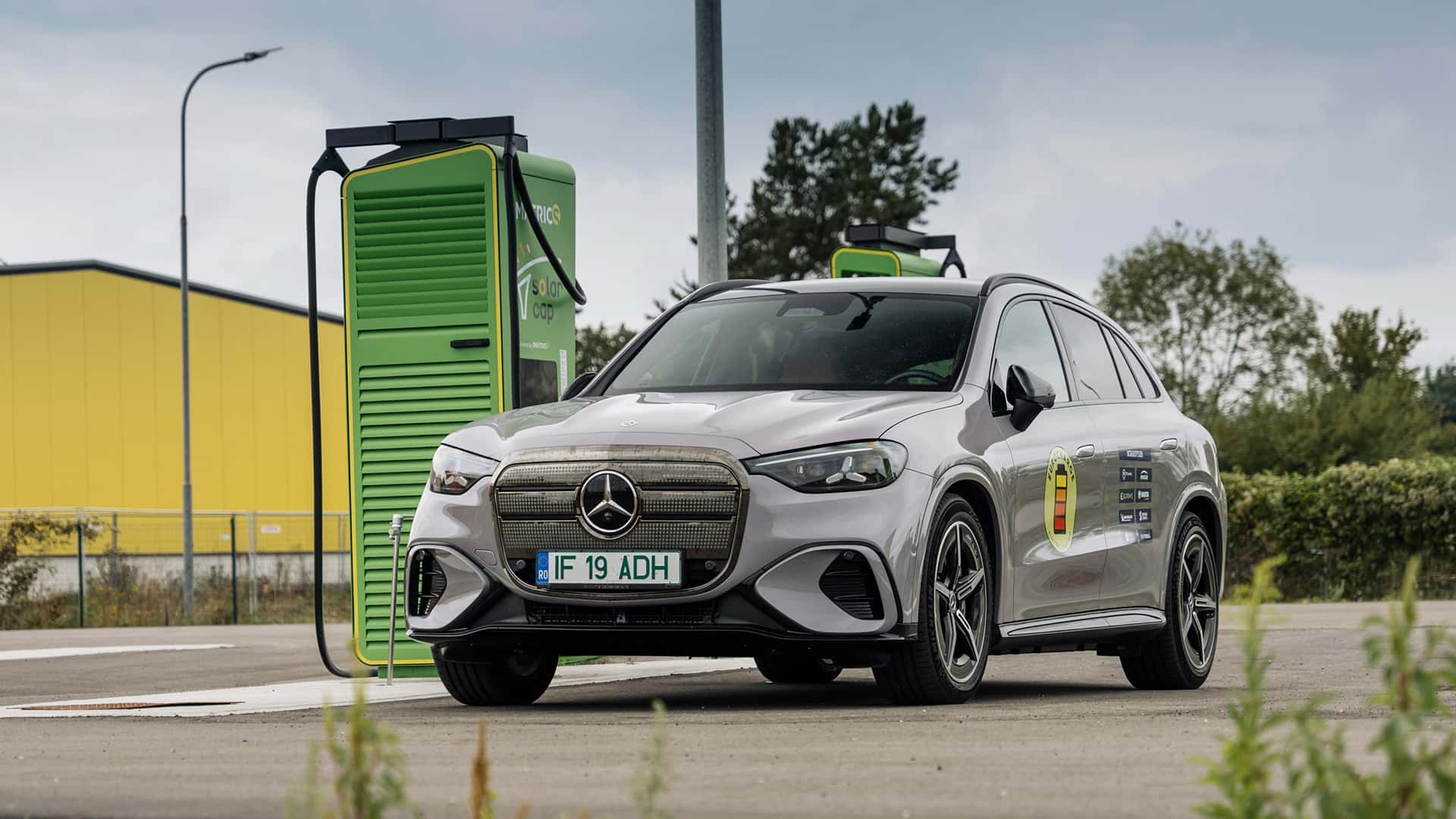 The Mercedes GLC Electric Drove 393 Miles Mostly On Highways With One Quick Charge