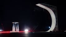 Tesla Roadster performs autonomous flying stunts