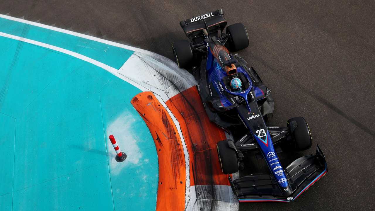 Alex Albon at Miami GP 2022