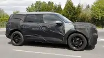 Kia EV9 als Erlkönig auf deutschen Straßen