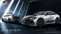 2023 Toyota Crown with GR parts