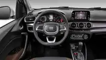 Interior do Fiat Cronos Precision 1.3 2023