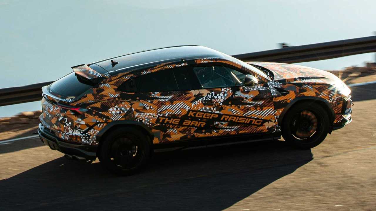Lamborghini Urus en Pîkes Peak