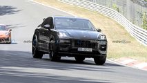 Porsche Cayenne Coupe GTS facelift spy photo
