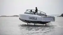 Candela electric hydrofoil boat