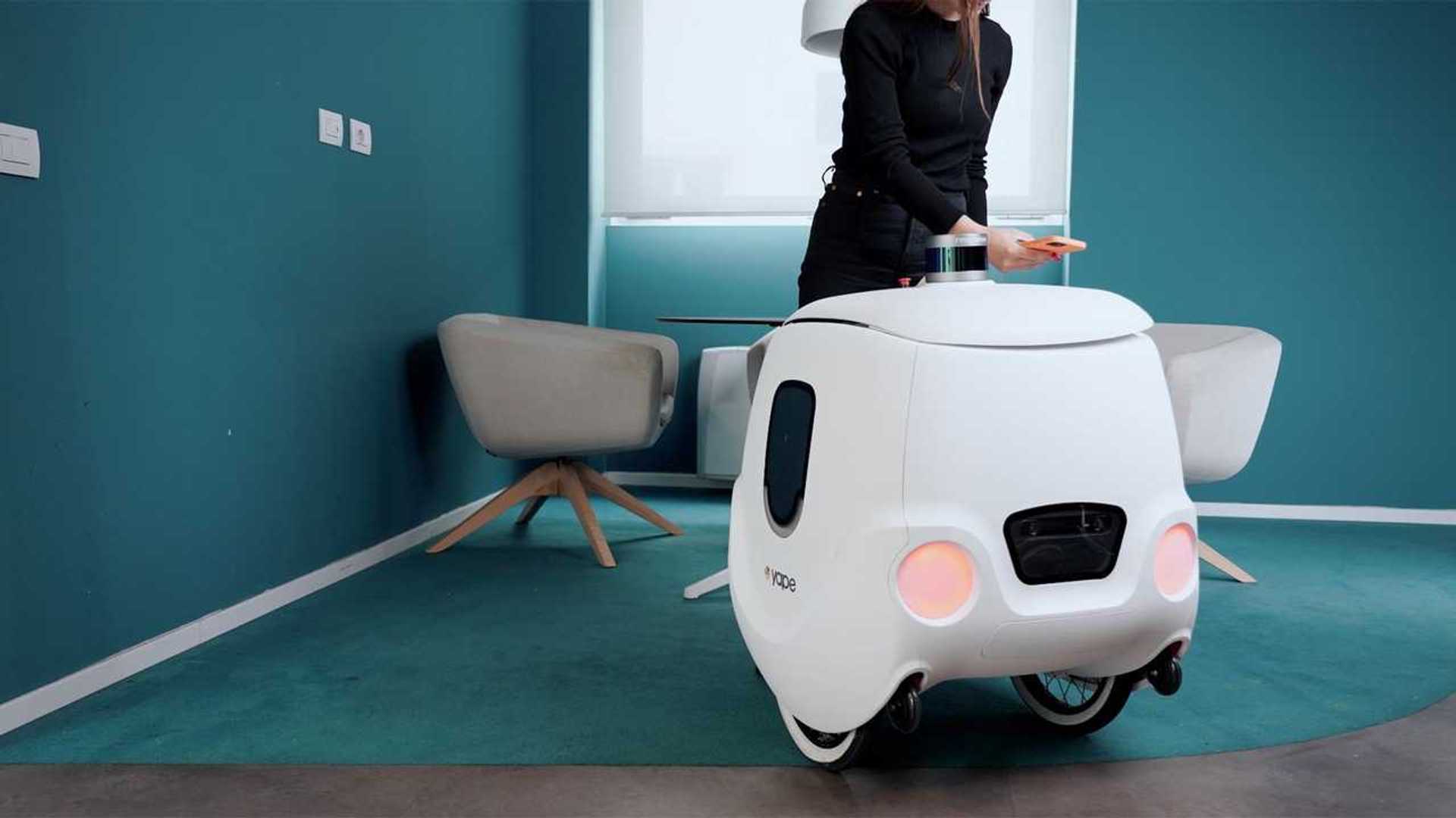 Yape Il Robot fattorino Autonomo Per Le Consegne In Test A Milano
