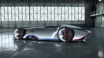 Concept à flèche argentée Mercedes Vision EQ (2018)