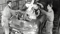 Alfa Romeo 1900 Berlina Produktion in Portello