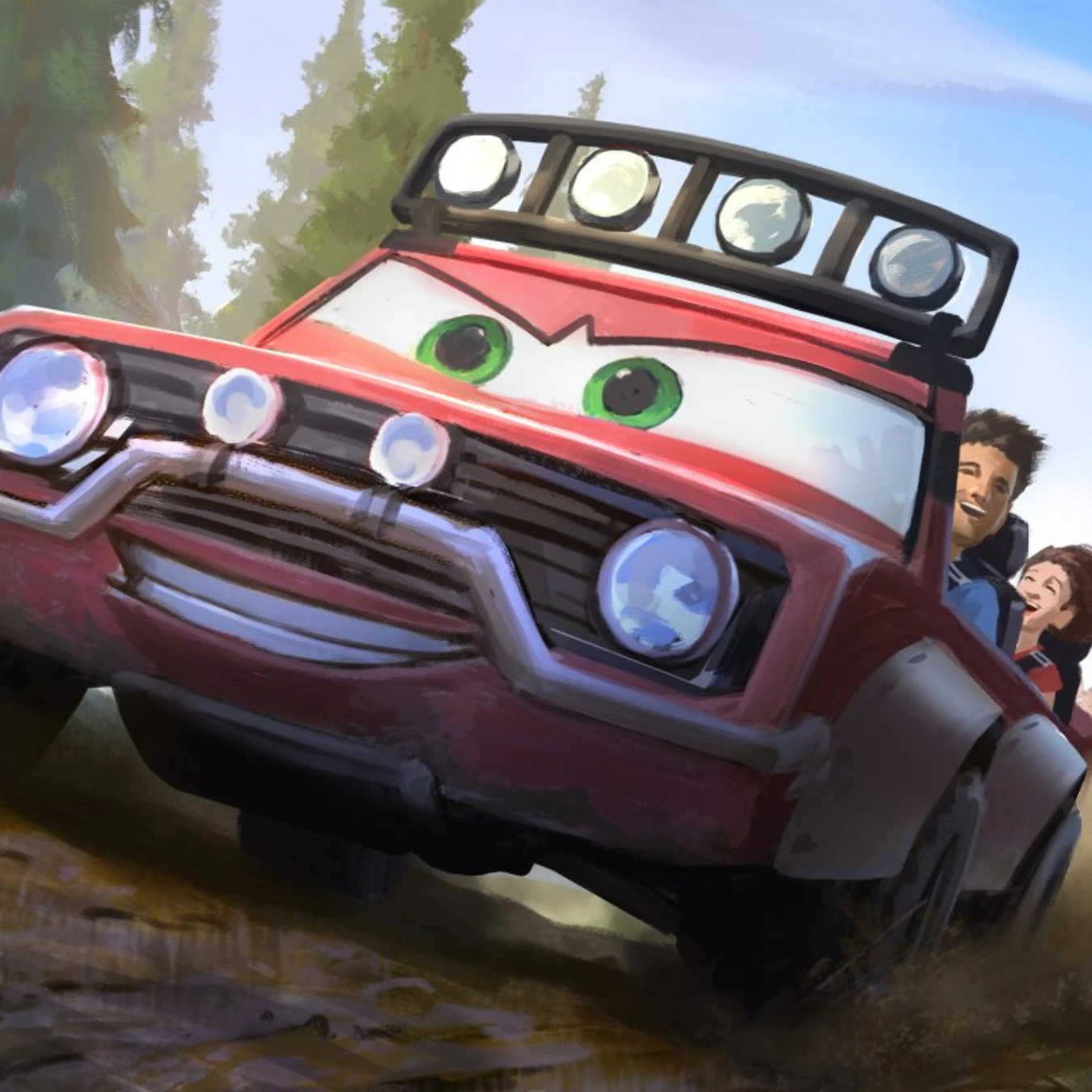 Disney World's New Cars Ride Looks Awesome, image size:1350x1350