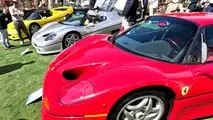 Nada menos que 16 Ferrari F50 foram reunidas no The Quail