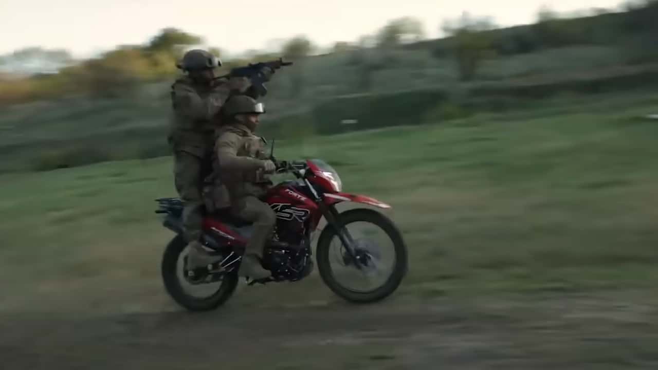 Ukraine’s Special Forces Are Using This Chinese Dual-Sport Motorcycle For Combat
