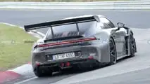 Porsche 911 GT3 RS Facelift (2026) Erlkönigfotos