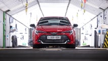 This Corolla is the 5 millionth Toyota built in the UK