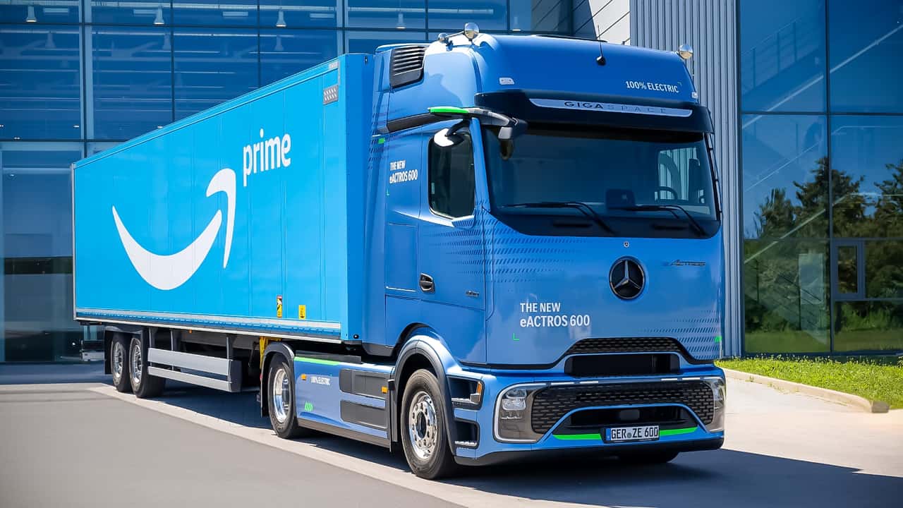 Amazon bestellt über 200 Merceds-Benz eActros 600