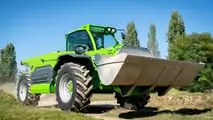 Merlo TFe43.7: innovazione ilettrica per telehandler premiata da EIMA 2024