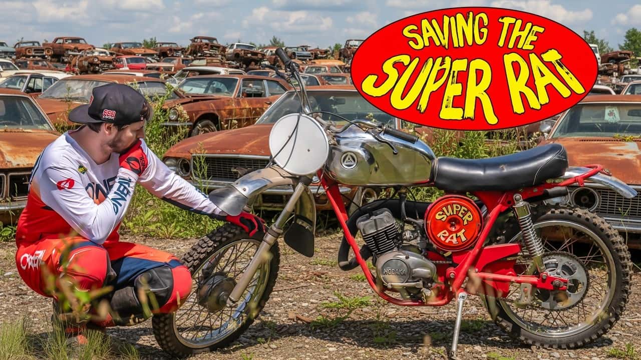 Этот 50-летний мотоцикл обречен, или интернет поможет ребятам спасти его?