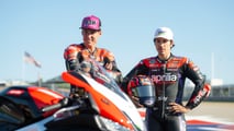 Maverick Vinales and Aleix Espargaro - Aprilia RSV4 Factory SE-09 SBK