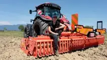 Maschio Gaspardo Gabbiano Super: in campo con Giulia