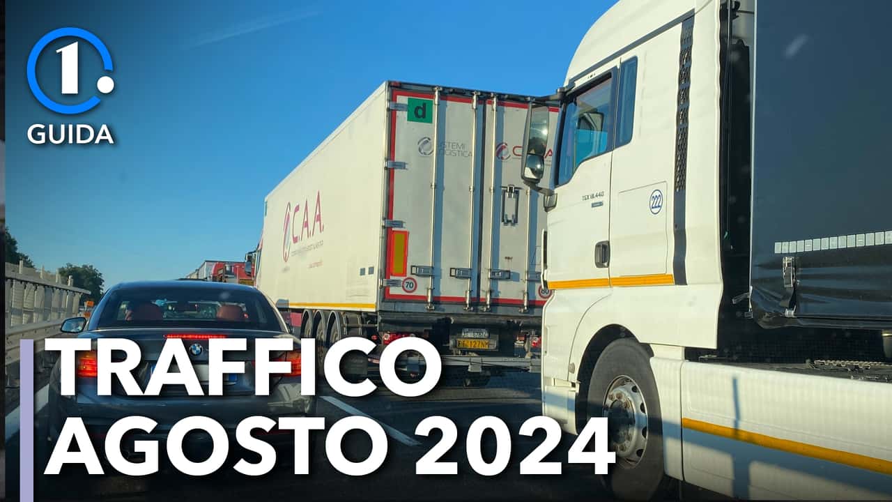 Previsioni traffico agosto 2024 autostrada