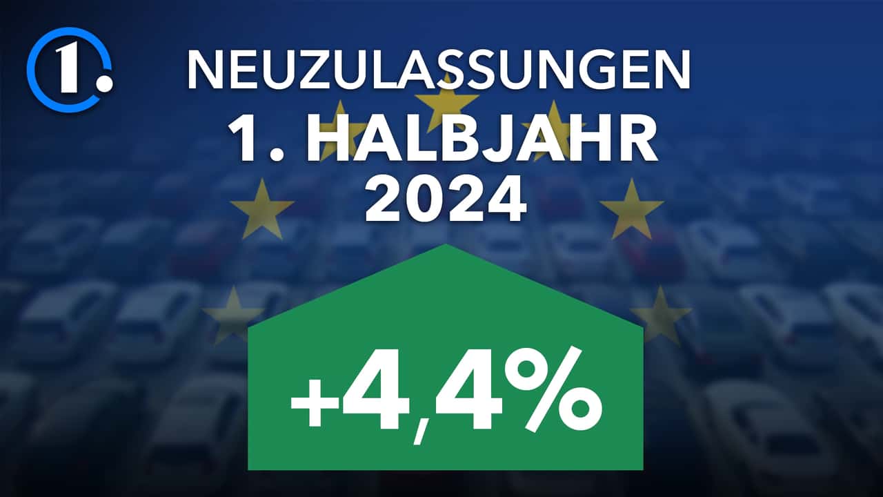 Neuzulassungen in Europa im 1. Halbjahr 2024