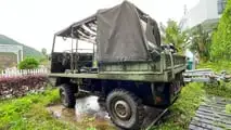 Das Modell trug vier Soldaten oder 500 kg Fracht