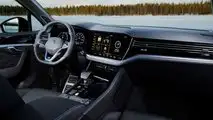VW Touareg (2023) zeigt sich mit Facelift auf Teaserbildern