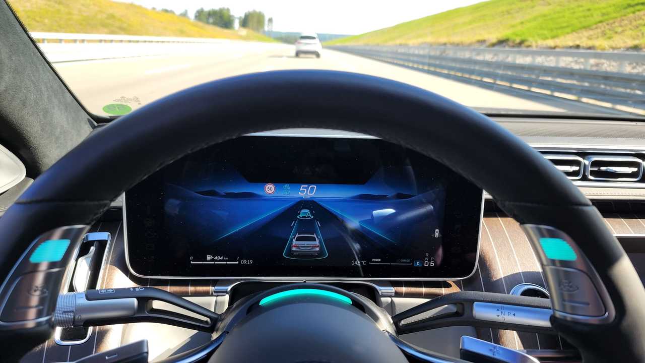Display indicatore pilota Mercedes-Benz Classe S
