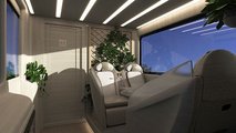 Il rendering del bus-bisarca a idrogeno di Symone
