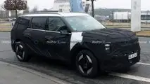 Kia EV9 als Erlkönig (Bilder von 02/2023)