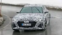 Photo d'espionnage avant de l'Audi RS7 de nouvelle génération
