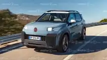 Foto - Citroen C3 (2023) projeção