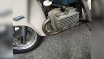 1962 Honda Juno M80 - Left Side Engine Closeup