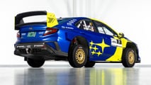 Voiture de rallye Subaru WRX 2024