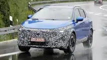 Nissan Qashqai (2024) mit Facelift als Erlkönig